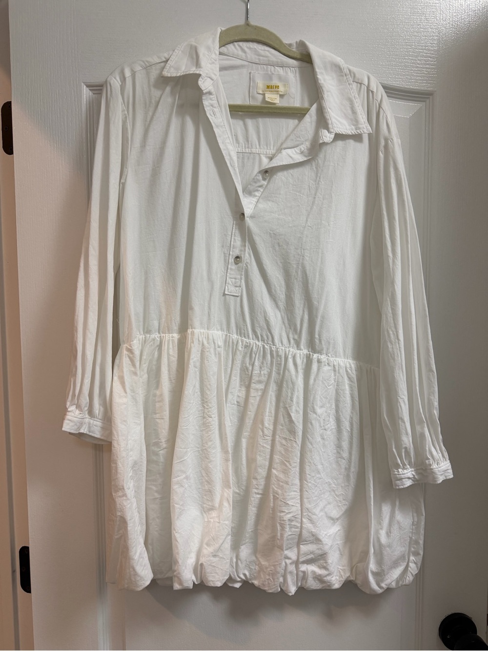 Anthropologie Bubble Hem Shirt Dress (Maeve) - Picture 2 of 4